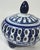 Ceramic Vintage Blue Delft Candle Holder For Sale - Image 7 of 12