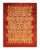 Eclectic Collection Hand-Knotted Area Rug - Red Collection 8' 1" x 10' 8" For Sale - Image 9 of 9