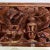 This is a lovely set of two wall panels that are intricately carved by hand. At one point, this might’ve been full gold...
