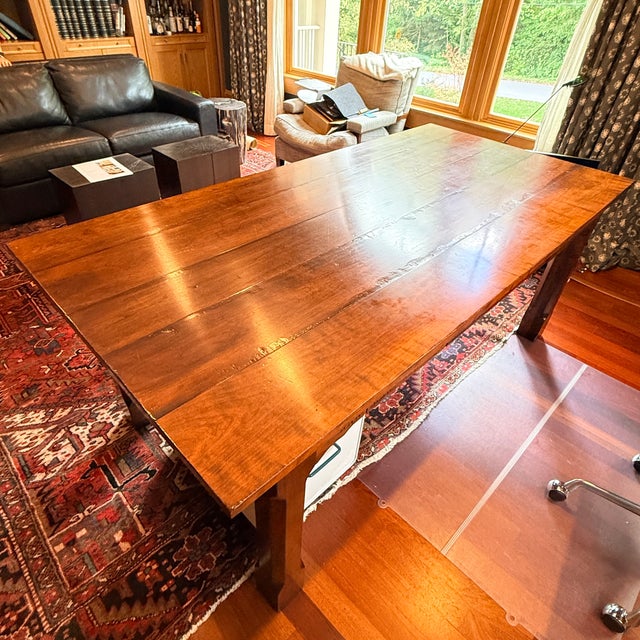 Wood David Iatesta Gothic Desk For Sale - Image 7 of 13