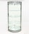 Modern Illuminated Semi-Circular Chrome and Glass Display Cabinet, the two clear glass doors opening to the three glass...