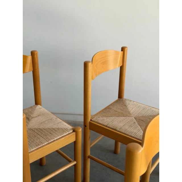 Brown Italian Style Dining Chairs - Set of 8 For Sale - Image 8 of 18