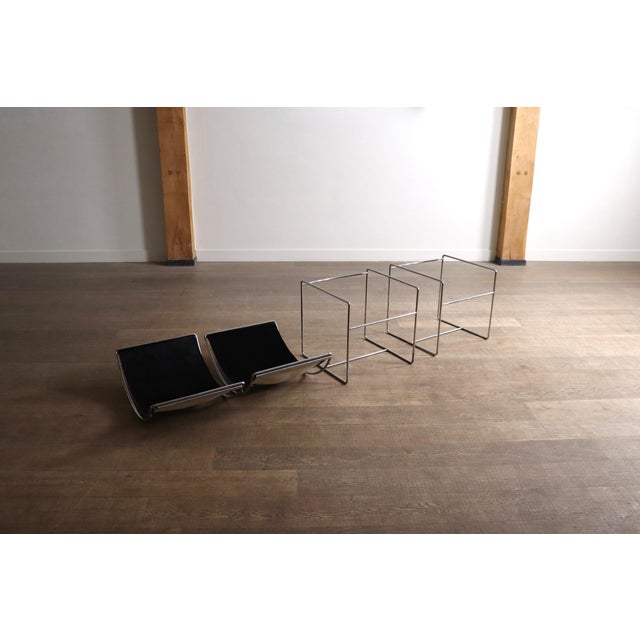 Filo Lounge Chairs Model 203 by Odile Mir for Prisunic, France 1971, Set of 2 For Sale - Image 15 of 18