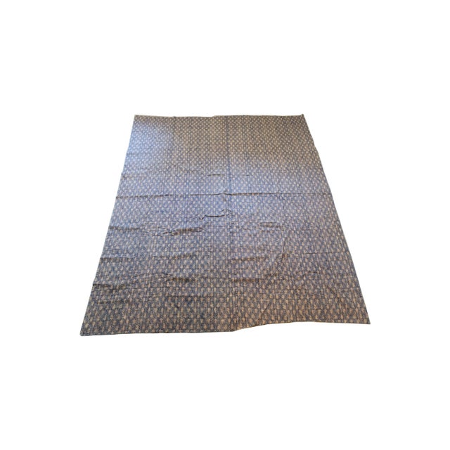 Indian Dual Colored Kantha Throw For Sale