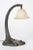 This authentic art nouveau table lamp, dating from circa nineteen ten, is a rare decorative piece that captures the...