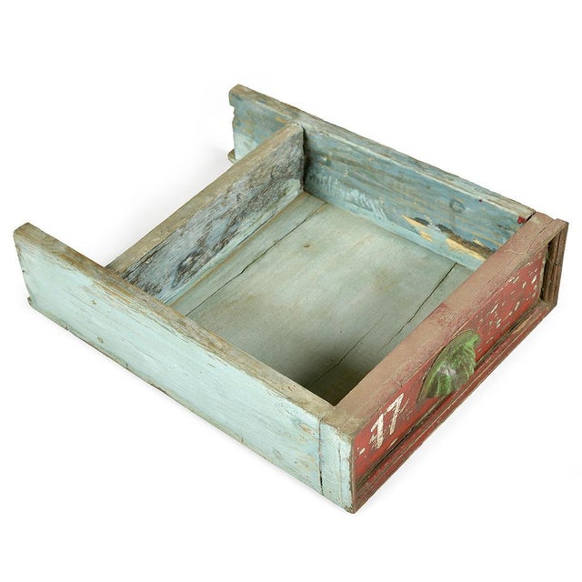 Antique Patinated Workshop Cabinet For Sale - Image 4 of 10