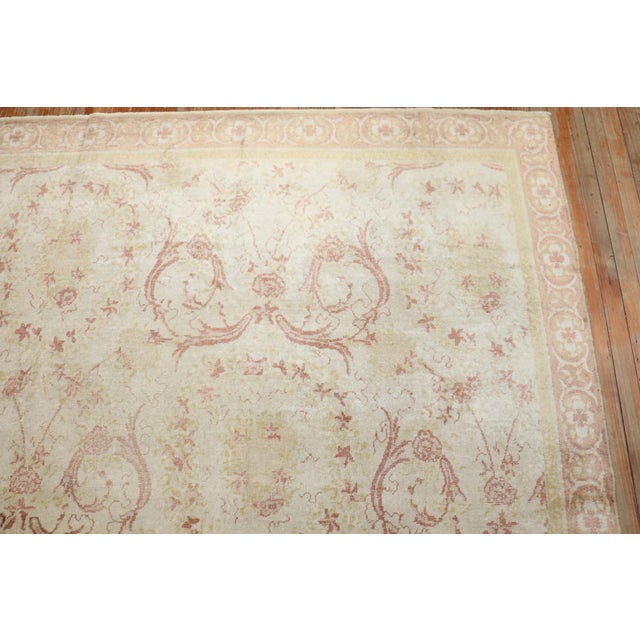 Rustic European Room Size European Vintage Rug For Sale - Image 3 of 12