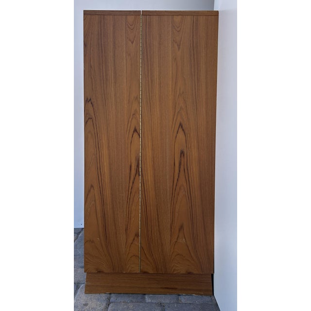 Wood Vintage 1960s "Magic Box" Teak Desk by Mummenthaler & Meier - Danish Modern For Sale - Image 7 of 11