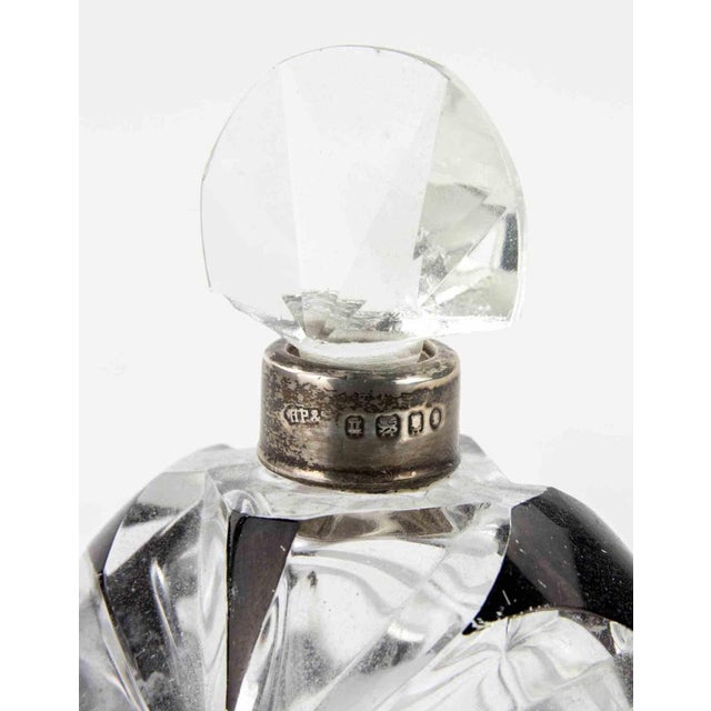 Art Deco Cut Glass Victorian Perfume Bottle, 1920s For Sale - Image 6 of 7