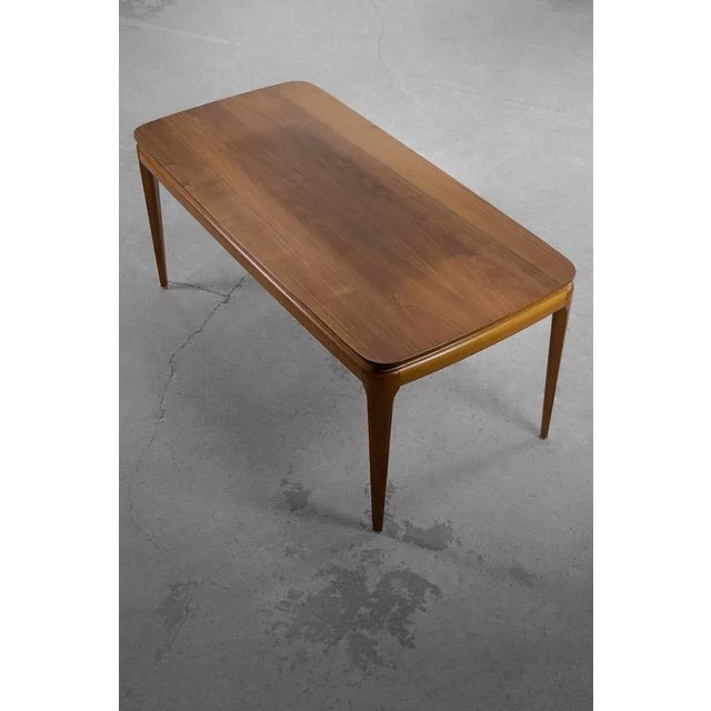 Mid-Century Modern Mid-Century Scandinavian Modern Coffee Table in Cherry, 1950s For Sale - Image 3 of 8