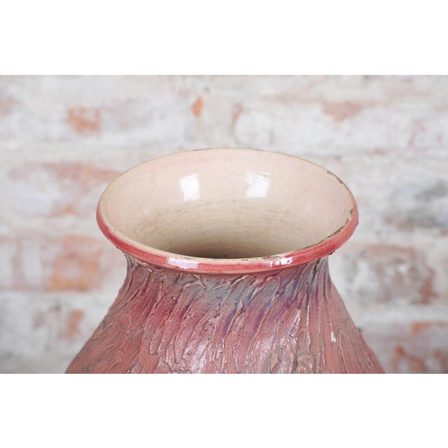 1940s Mid-Century Vase in Ceramic, Czech, 1940s For Sale - Image 5 of 10