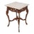 Mid 20th Century W & Z Rococo Style Marble Side Table For Sale