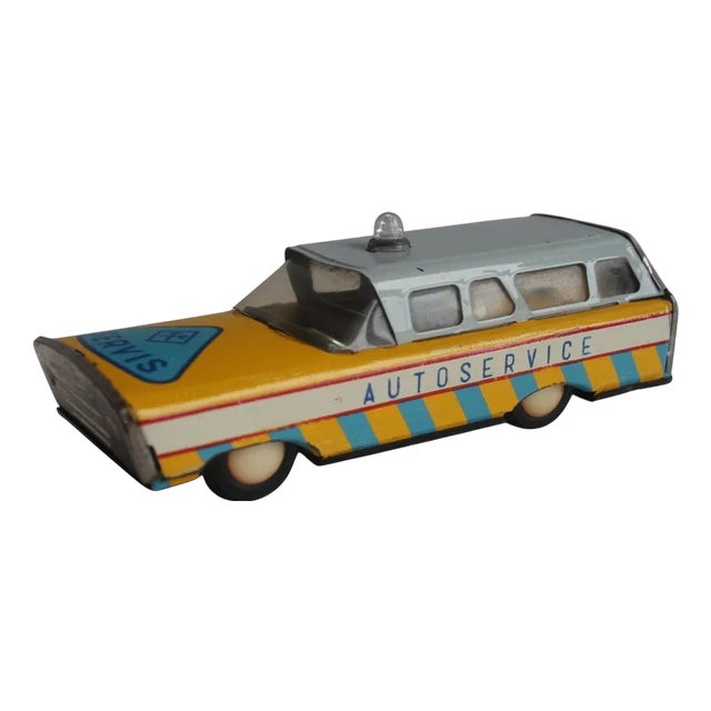 Vintage Tin Model Car, Czechoslovakia, 1960s For Sale