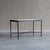 Minimalist Metal Side Tables with Plaster-Fiber Tops, 1960s, Set of 2 For Sale - Image 4 of 18