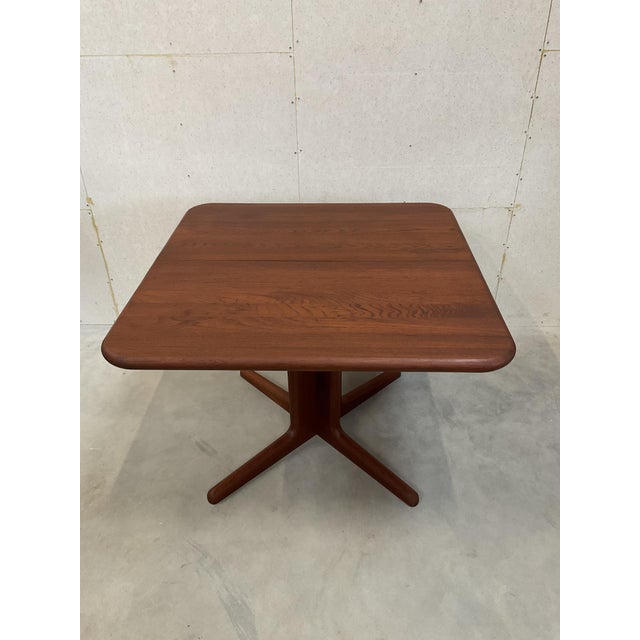 Vintage Teak Dining Room Table with Extensions from Korup Stolefabrik, 1960s For Sale - Image 9 of 9