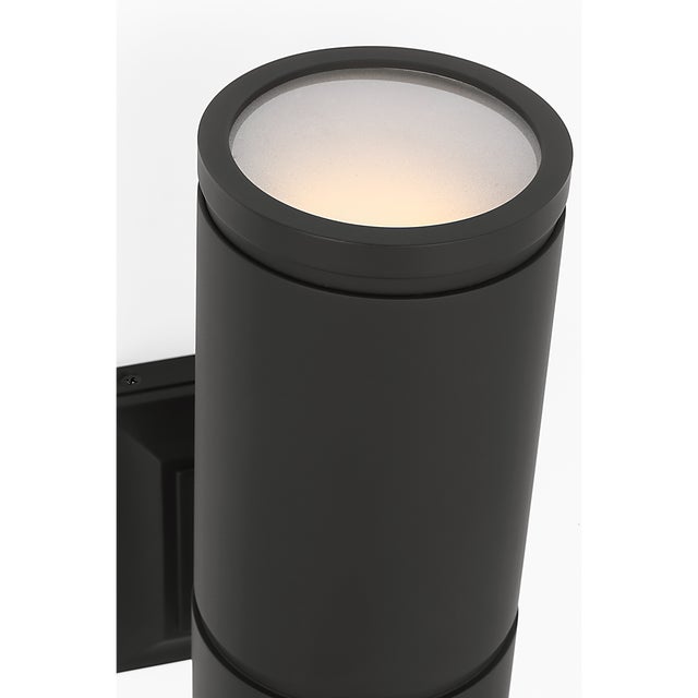 Visual Comfort Chapman & Myers for Visual Comfort Signature Provo 10" Canister Light in Matte Black For Sale - Image 4 of 13