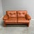 Textile Vintage Coronado Two-Seater Sofa in Cognac Leather from B&B Italia, Italy, 1960s For Sale - Image 7 of 16