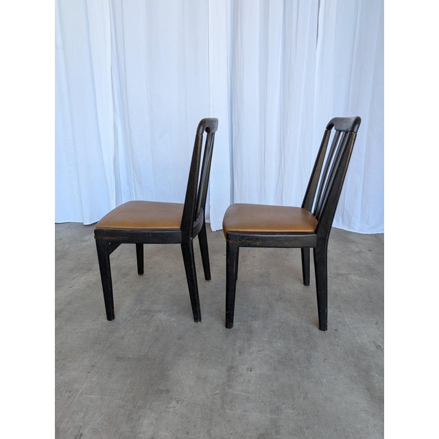 Wood Mid-Century Modern Bistro Chair, 1970s For Sale - Image 7 of 18