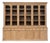 French Oak 12-Door Bookcase, 1920s For Sale