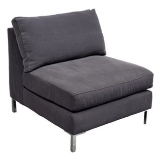 Cb2 Decker Slipper Chair For Sale