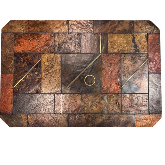 1970s Brutalist South African Stone Coffee Table by Paul Kingma, 1970 For Sale - Image 5 of 7