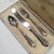 Gothic-Style Silver Cutlery with Case, 1800s, Set of 4 For Sale - Image 12 of 12