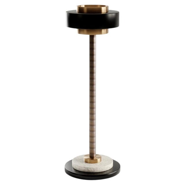 Metal Madmen Ashtray in Bronze with Brass and Aluminium by Marine Breynaert For Sale - Image 7 of 7