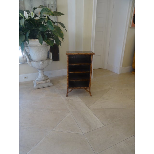 Late 19th Century 19th Century Victorian Bamboo Bookcase For Sale - Image 5 of 9