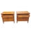 French Mid-Century Henredon Custom Folio One Walnut Nightstands Bedside Tables , a Pair For Sale - Image 3 of 12
