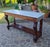 Early 19th Century Large Mahogany Console Table with Carrara Marble Top, 1820 For Sale - Image 5 of 11