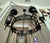 1960s 1960s Large Spanish Revival Metal Forged Black Chandelier For Sale - Image 5 of 17