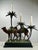 Vintage Orientalist Cold-Painted Bronze Figural Sculpture Candleholder. For Sale - Image 10 of 12