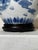 Blue Vintage Chinoiserie Cobalt Blue and White Ceramic Porcelain Lidded Ginger With Wood Base For Sale - Image 8 of 12