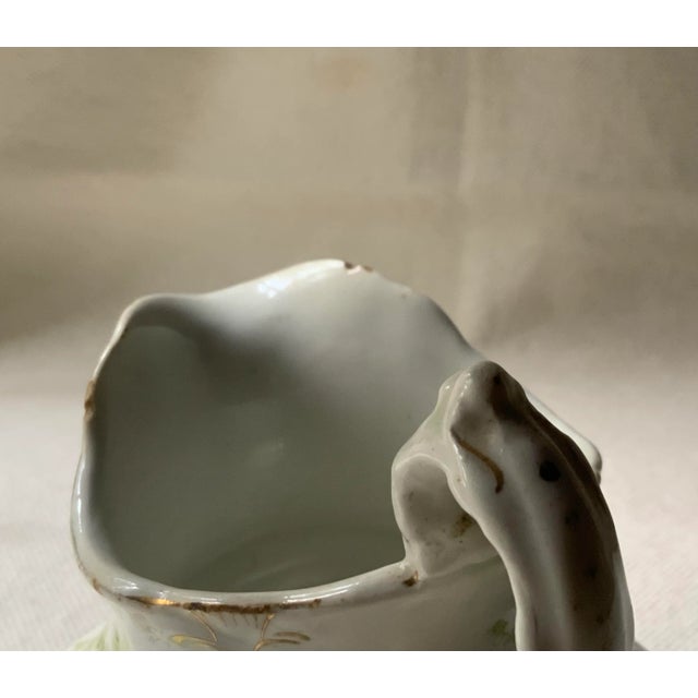 1920s Alfred Meakin English Country House Milk Jug & Sauce Boat For Sale - Image 12 of 18