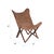 Contemporary Leather Sling Chair For Sale - Image 3 of 11
