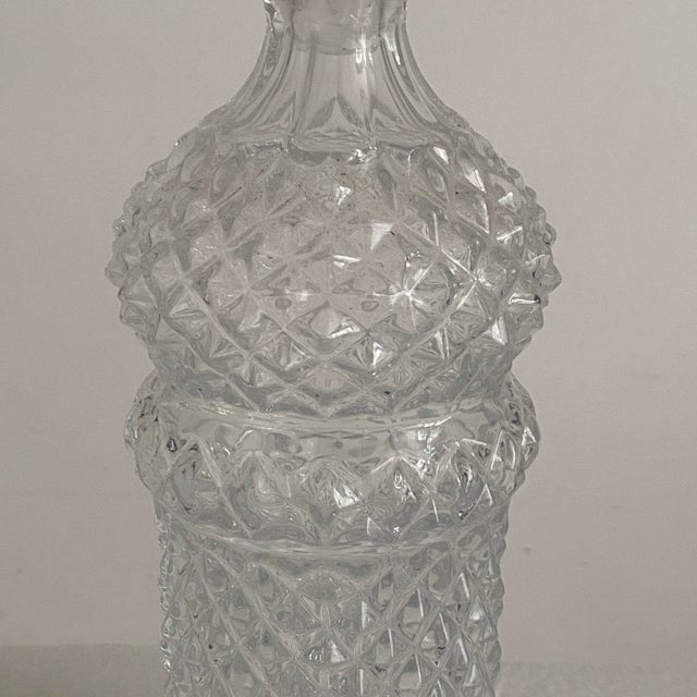 Vintage Crystal Decanter, 1970s, in Very Good conditions. Designed 1970 to 1979