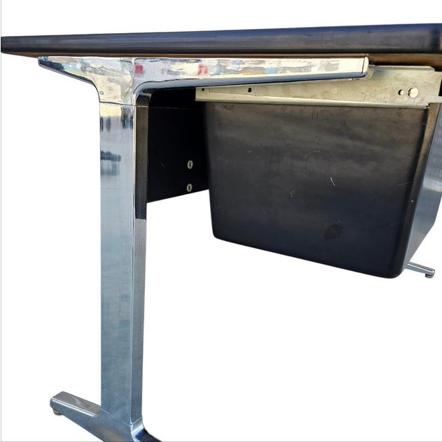 Brown 1970s Herman Miller Action Office Desk by George Nelson For Sale - Image 8 of 18