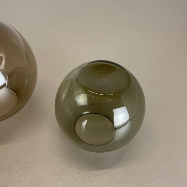Turmalin Ball Vases attributed to Wilhelm Wagenfeld for WMF, Germany, 1960s, Set of 2 For Sale - Image 17 of 18
