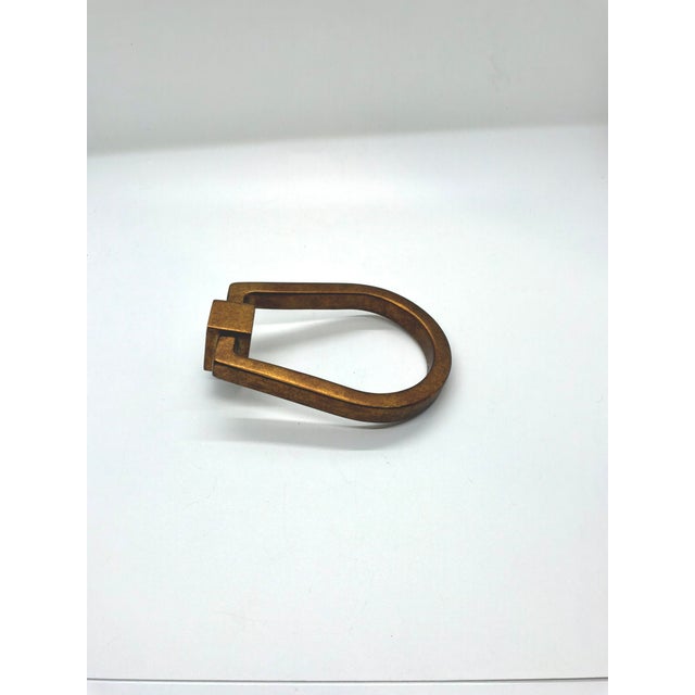 Baker Furniture Company Baker Large Pull Honey Bronze For Sale - Image 4 of 4