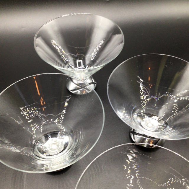 Lenox Vibe (Hollowware) Cocktail Glasses Set of 4 For Sale - Image 12 of 12