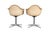 Metal 1980s Pair Bucket Fiberglass Swivel Chairs Charles Eames for Herman Miller For Sale - Image 7 of 10