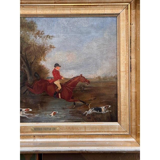 Early 19th Century Early 19th Century English Sporting Painting For Sale - Image 5 of 7