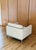 Ivory Vintage Florence Knoll Relaxed Two Seater Sofa and Chair Neutral Ivory - Set of 2 For Sale - Image 8 of 18