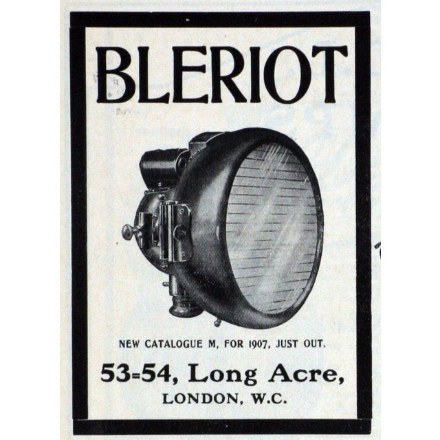 1920s Bleriot Phi Head Lamp For Sale - Image 12 of 12