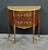 Early 20th Century Louis XV-Louis XVI Transition Style Half-Moon Commode For Sale - Image 5 of 18