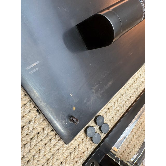 Rh Savile Grand Rectangular Sconce Bronze | K9 Crystal Glass & Sand-Cast Brass | Designed by Jonathan Browning For Sale - Image 9 of 18
