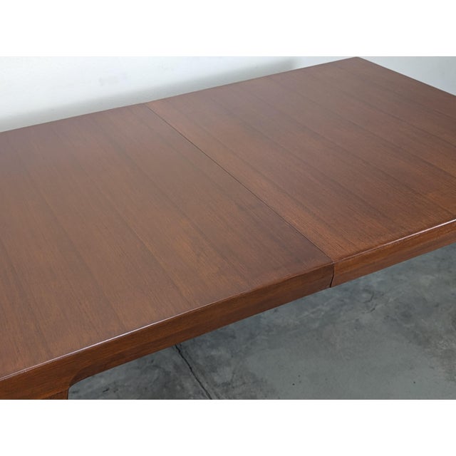 Scandinavian Mid-Century Modern Expandable Teak Dining Table, C1960s For Sale - Image 9 of 15