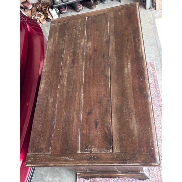 Wood Restoration Hardware St. James Night Stand For Sale - Image 7 of 12