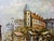 Late 19th Century Late 19th Century French Caroline Burnett Pariscape Oil Painting For Sale - Image 5 of 5