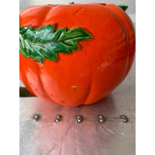 Ceramic Mid 20th Century Ceramic Tomato Tea Pot Made in Japan For Sale - Image 7 of 10